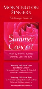 Summer Concert poster